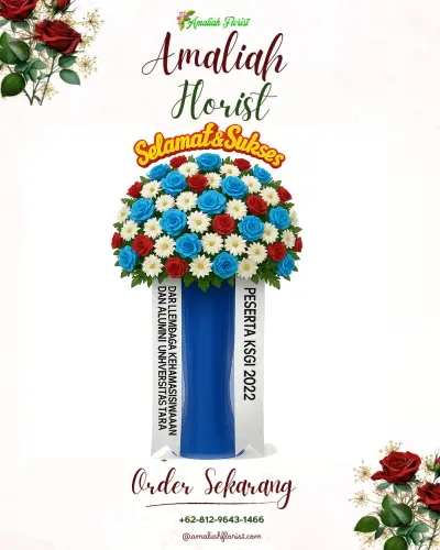 Standing Flower di Taman Sidoarjo